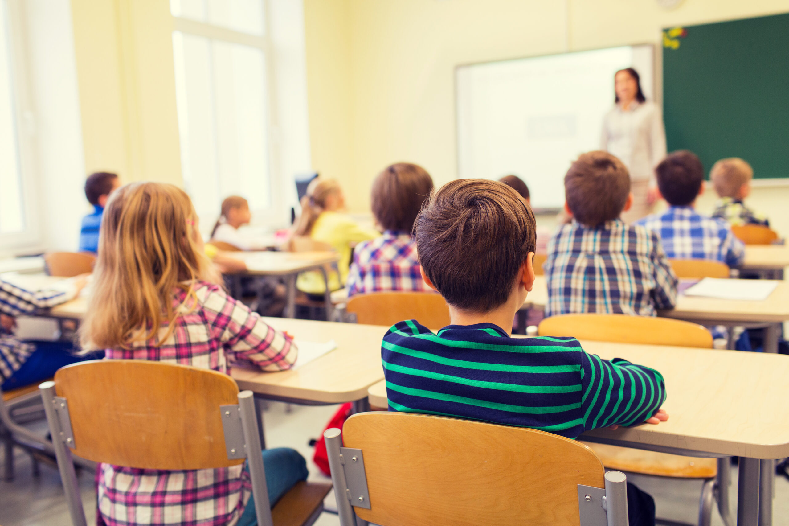 Kids in classroom